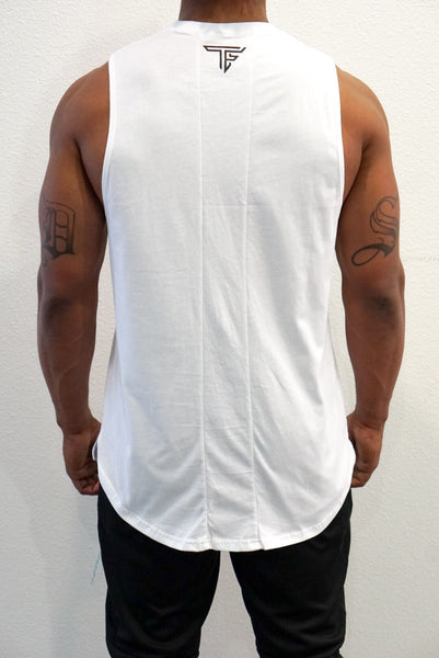 TF Cutoff Shirt- White