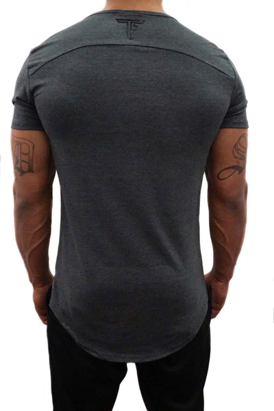 TF Lifestyle Scoop Neck- Charcoal